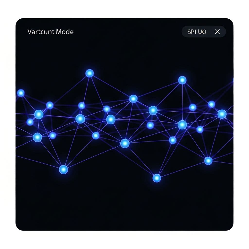 Abstract AI network representing founder analysis paralysis